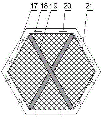 Uniform temperature distribution method and curing device for microwave-pressure curing composite material