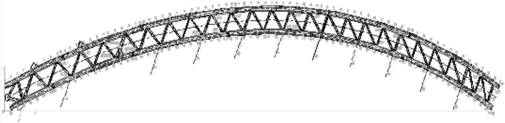 Steel pipe arch general assembly method