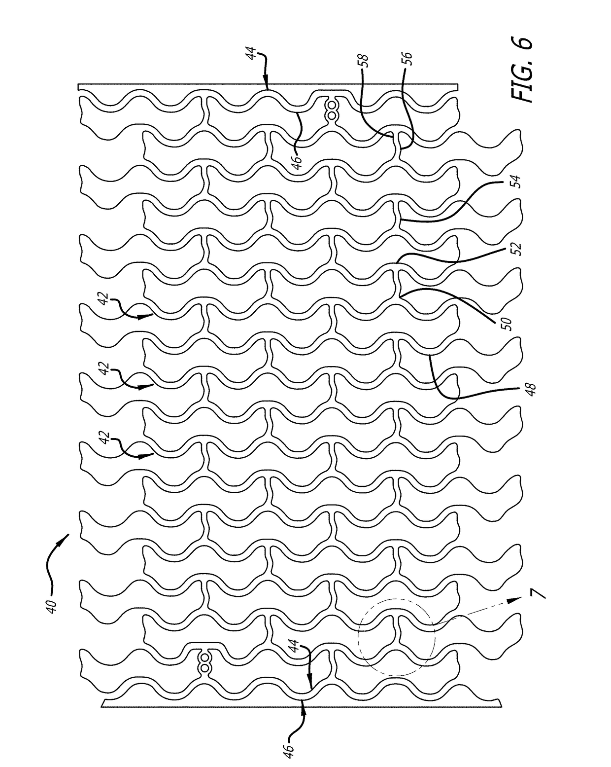 Intravascular stent having high fatigue performance