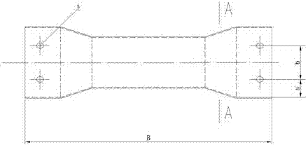 Steel structural system circular tube compression bar and machining device and method thereof
