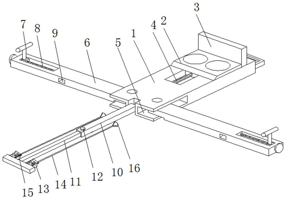 A high-efficiency stretcher for preventing injuries caused by mistakes