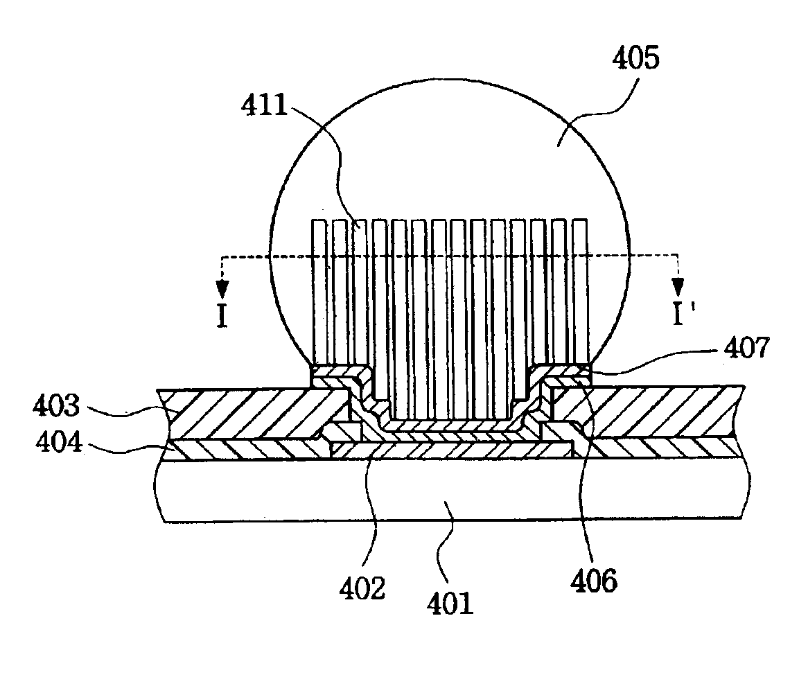 Solder bump structure and method for forming a solder bump