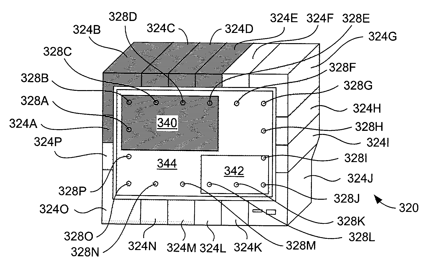 Computing device with dynamic ornamental appearance