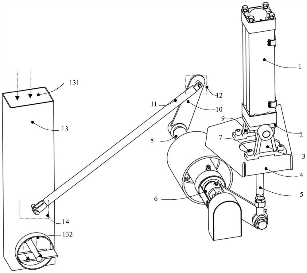 Overflowing level height adjusting device