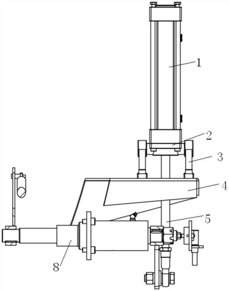 Overflowing level height adjusting device