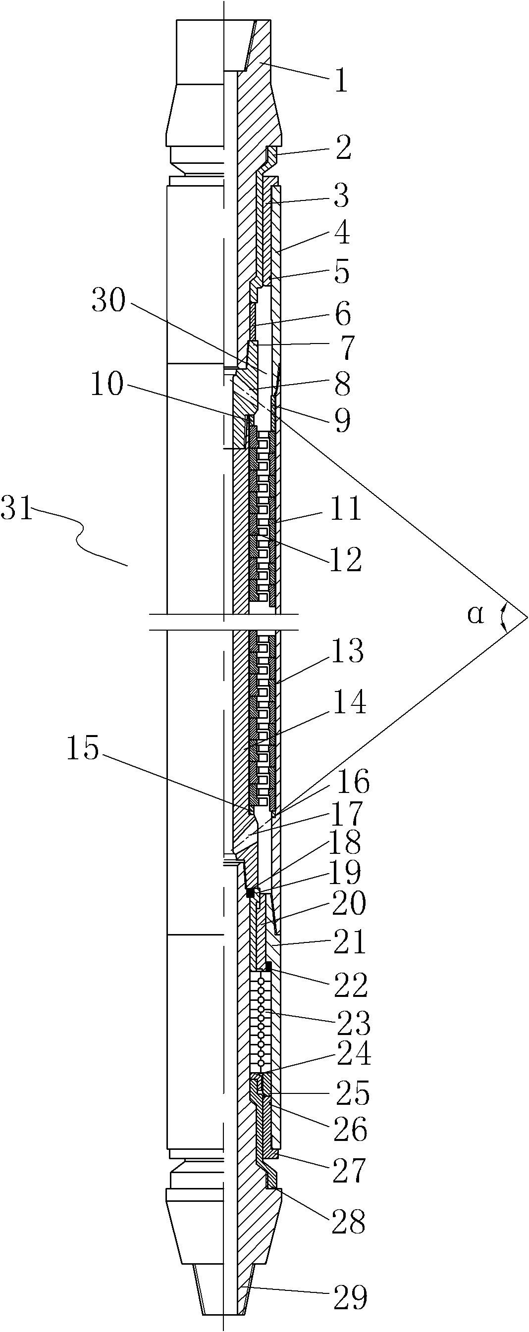 Dynamic pressure lubrication drilling tool and drilling tool assembly with same