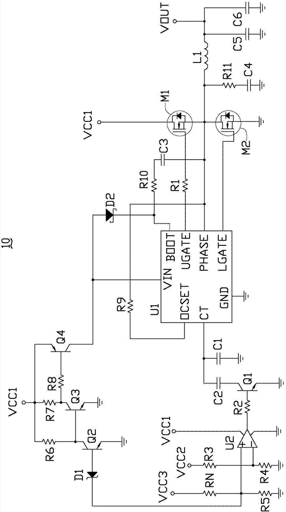 Thermal protection circuit
