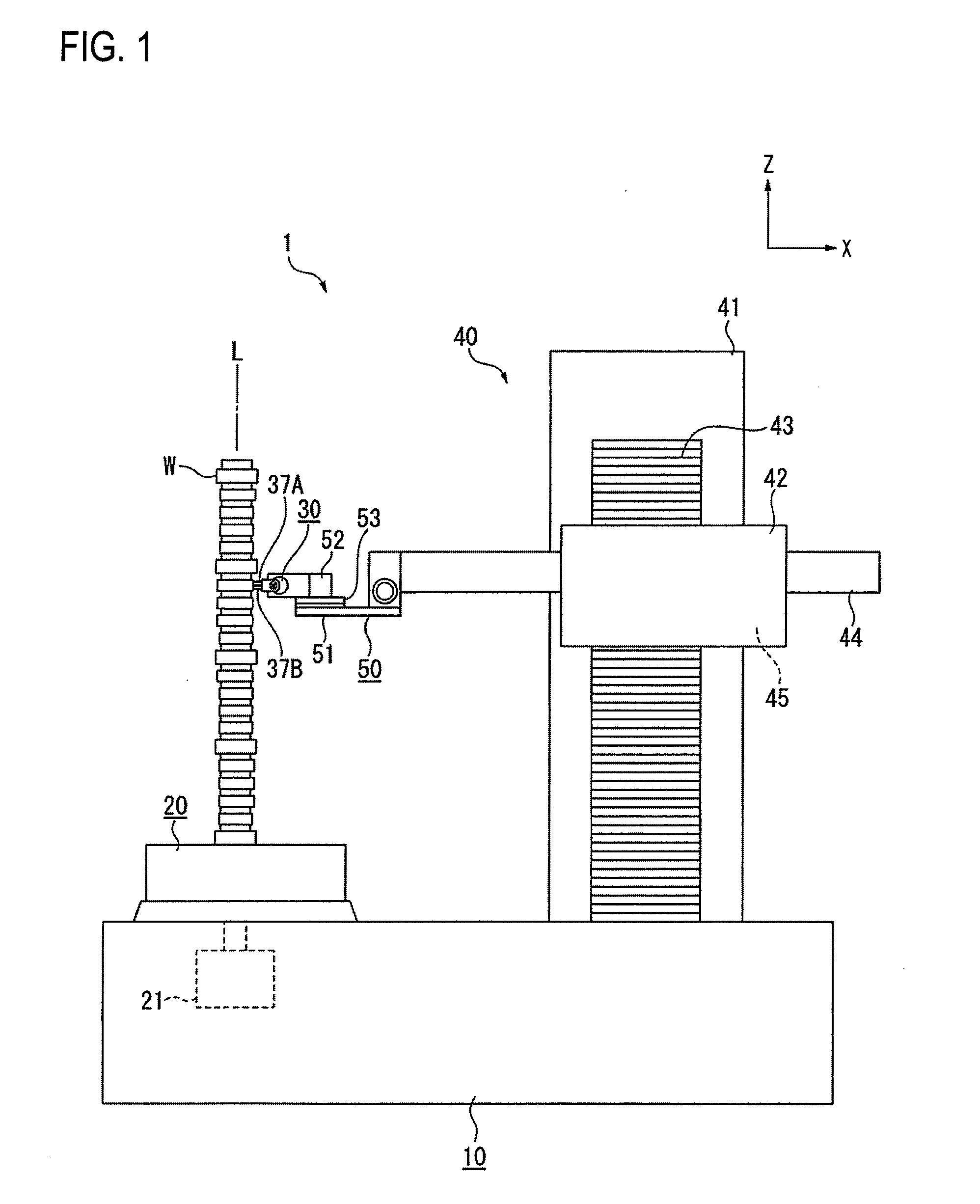 Surface texture measuring device