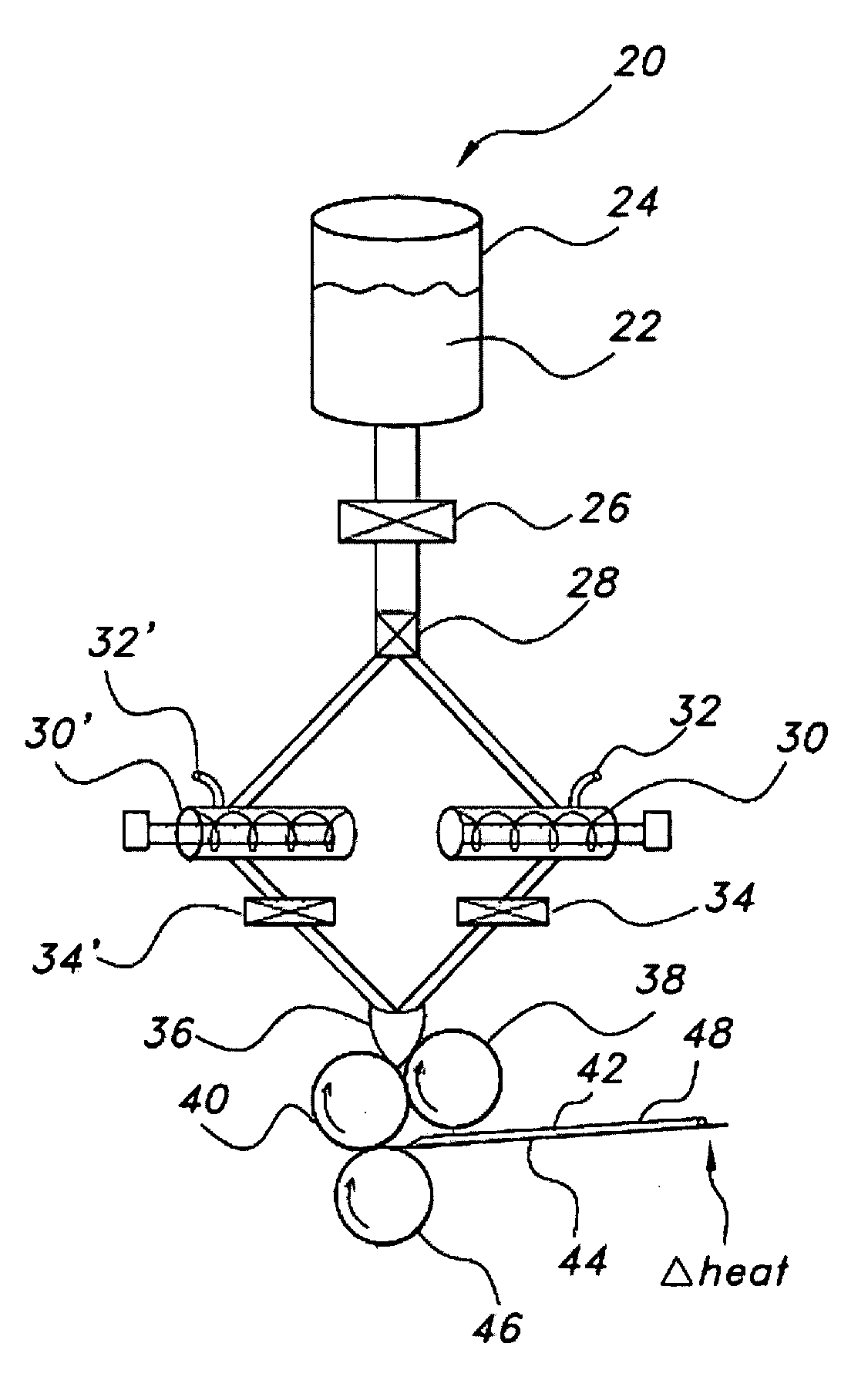 Film shreds and delivery system incorporating same