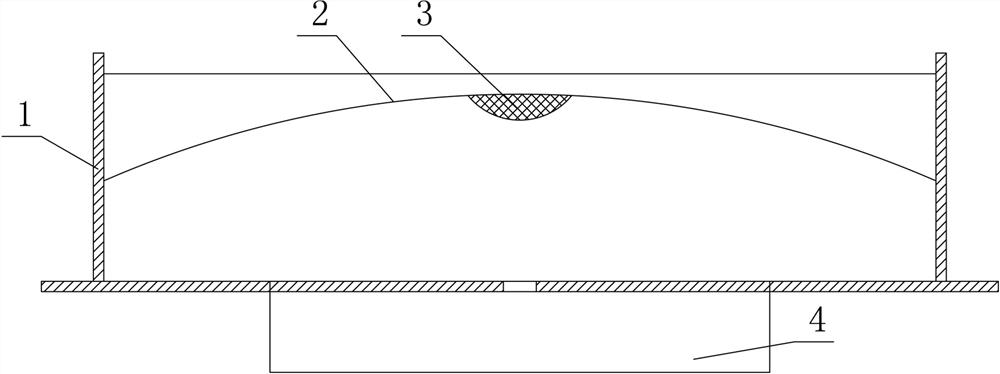 Horizontal displacement monitor and its monitoring method