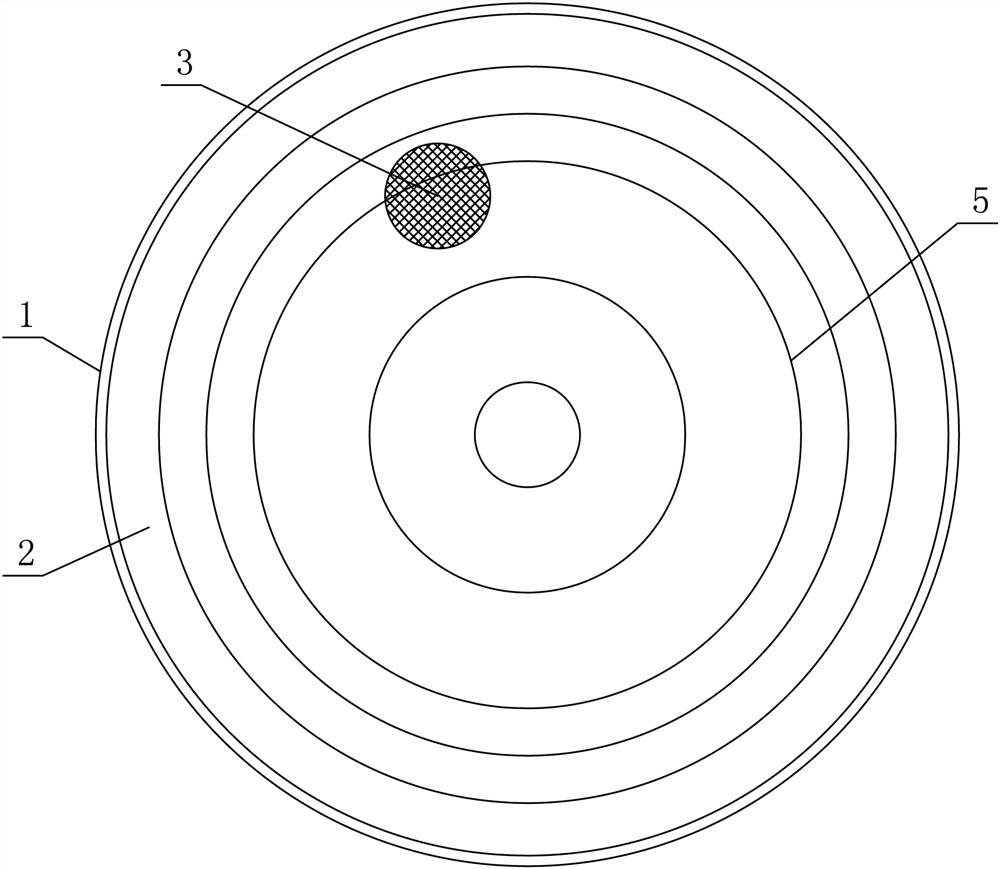 Horizontal displacement monitor and its monitoring method