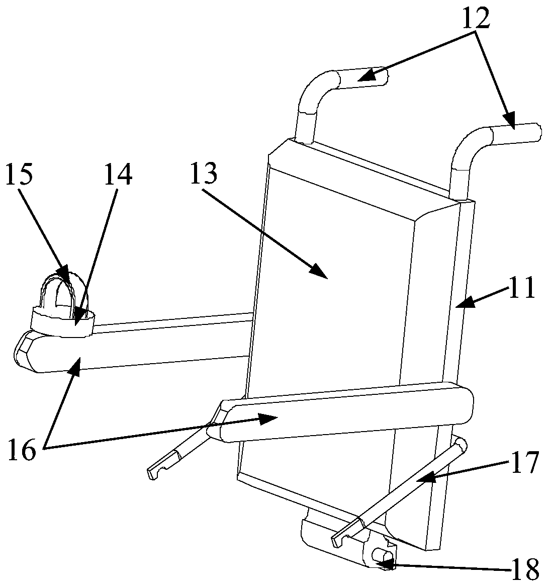 Power-assisted chair driven and lifted compoundly by hydraulic screw