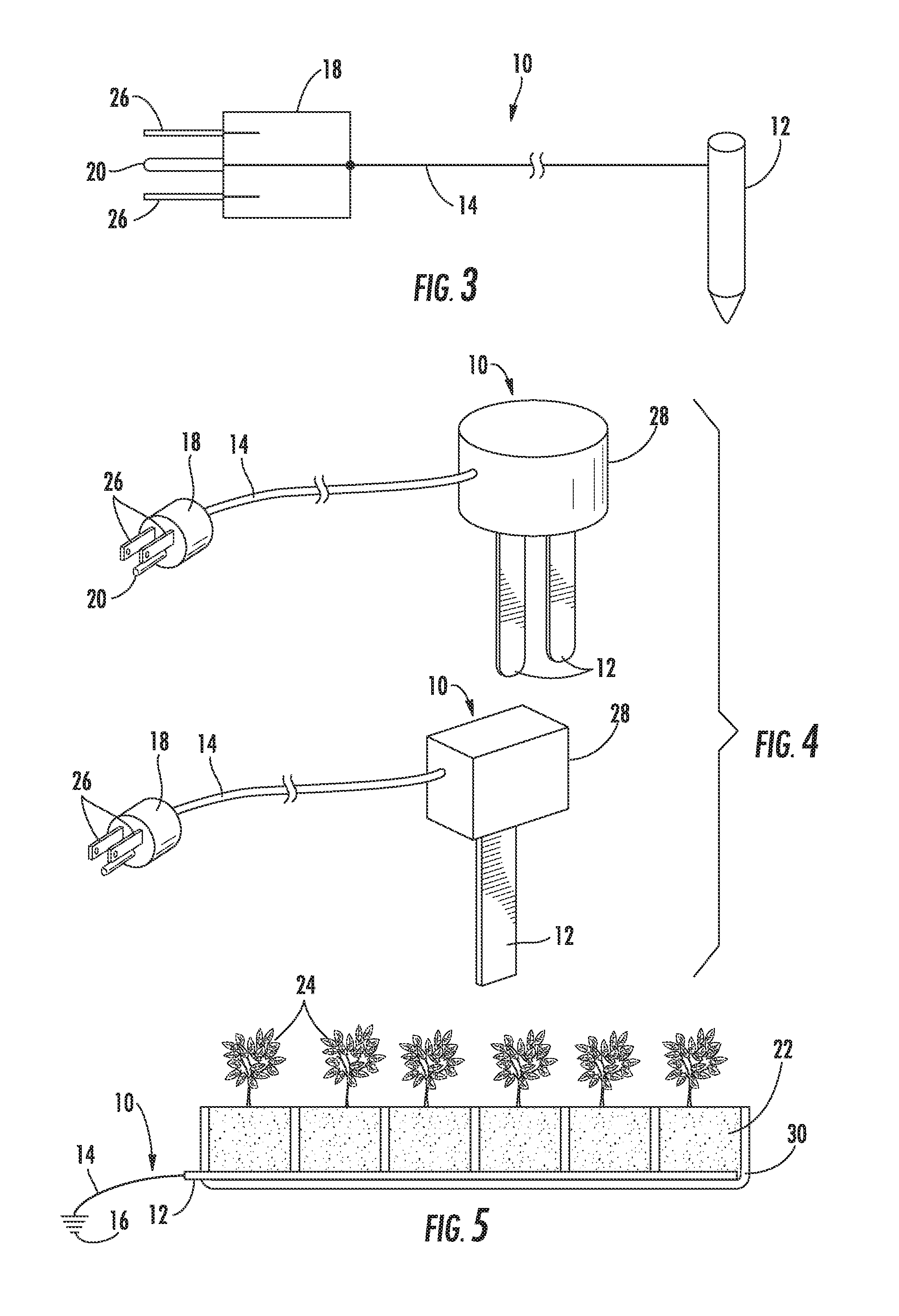 Method and system for organic cultivating and environmental control of container grown plants