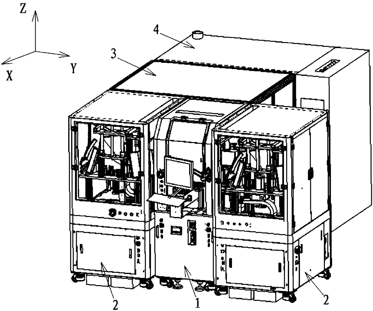 System for active alignment and curing of camera module