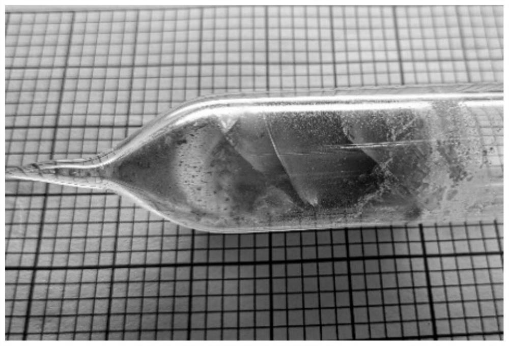 All-inorganic perovskite single crystal with tunable band gap and its growth method