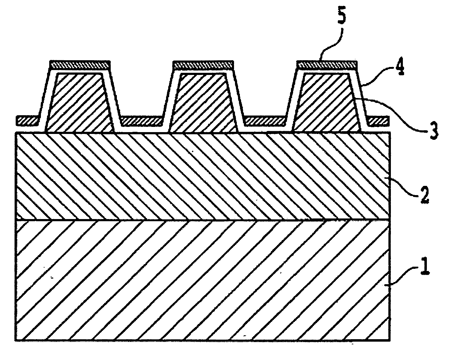 Patterned magnetic recording medium and method for manufacturing same