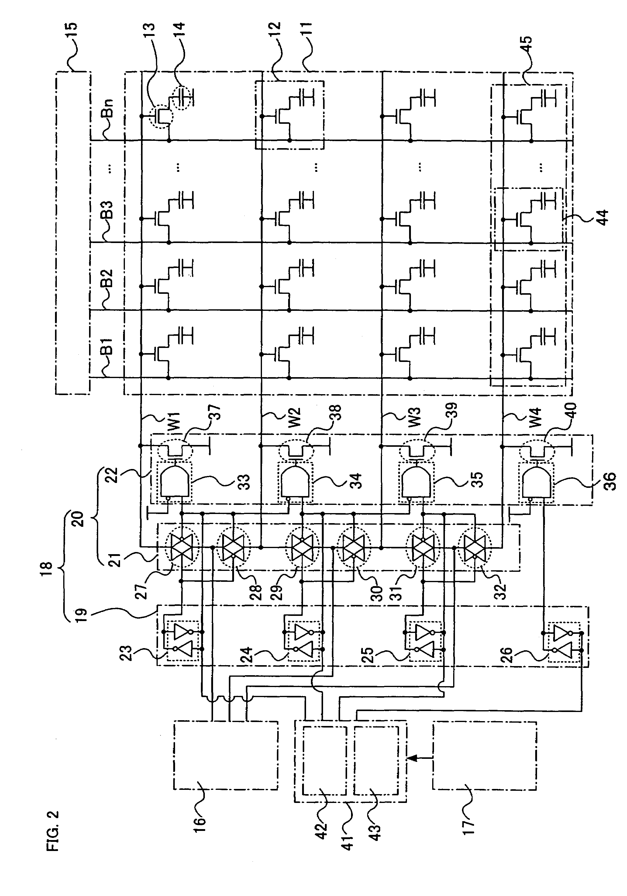 Semiconductor device for rectifying memory defects