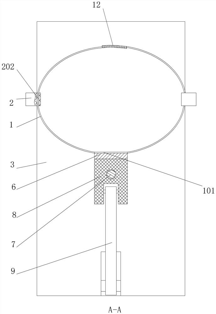 Automatic foot movement device for patients after hip joint surgery