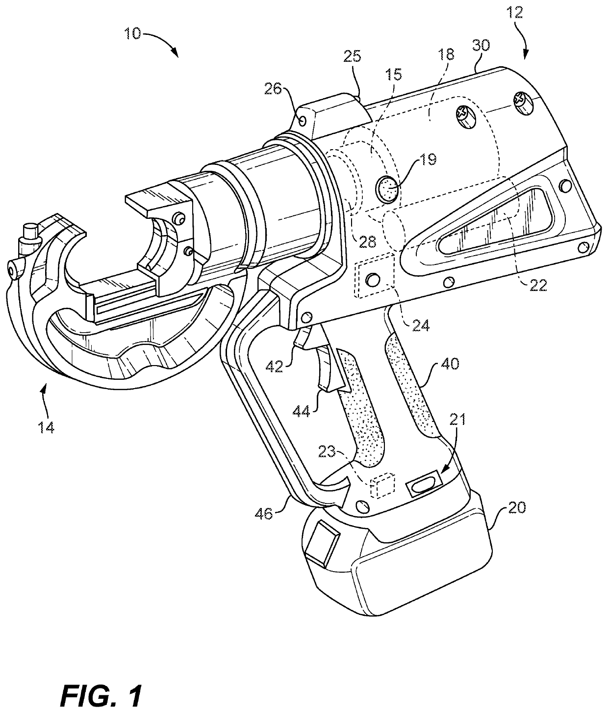Power tool with crimp image