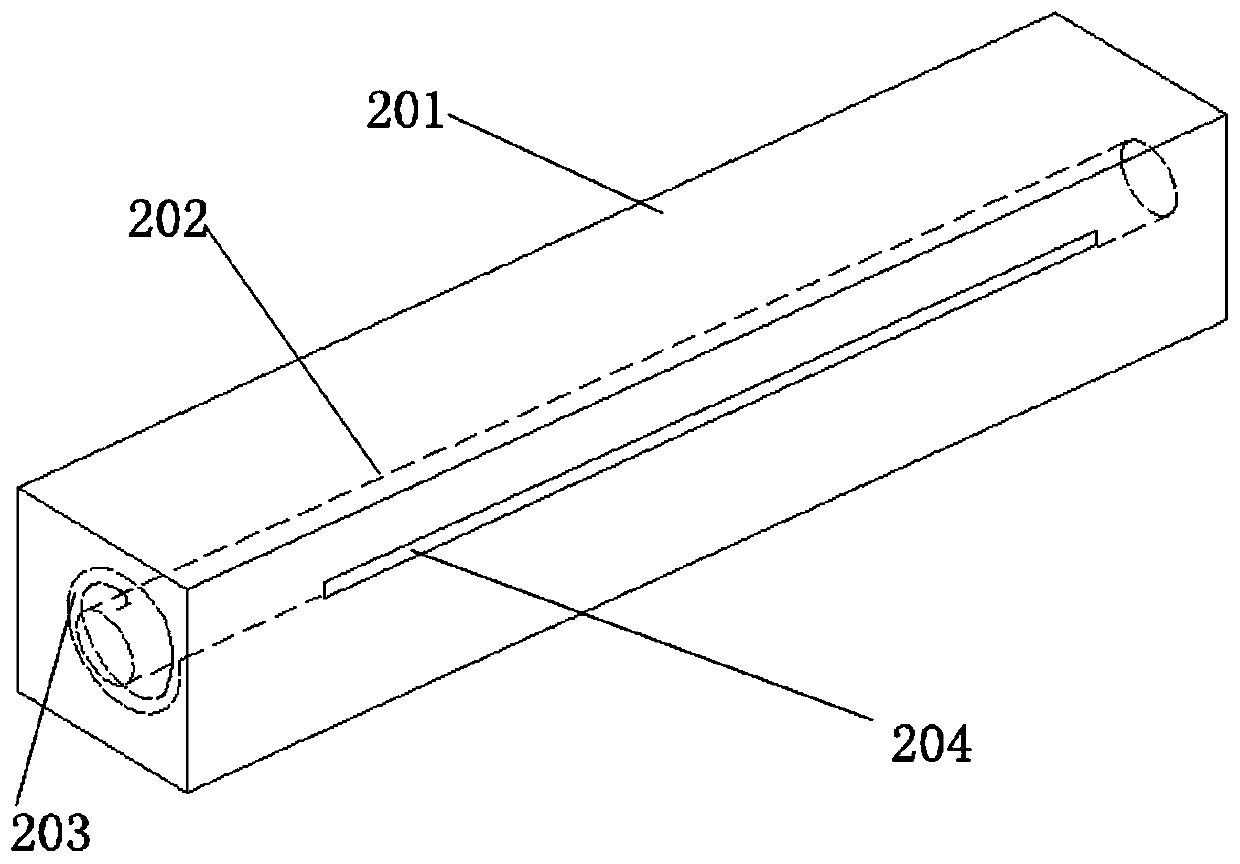 Flattening structure of rollable flexible screen and display device