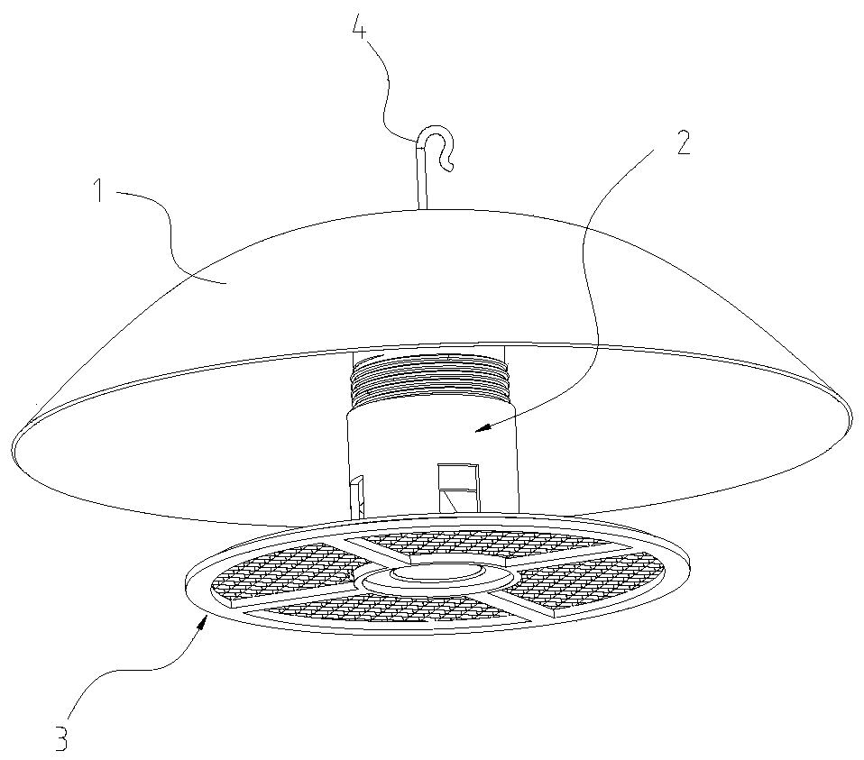 Device for assisting insect virus self spreading