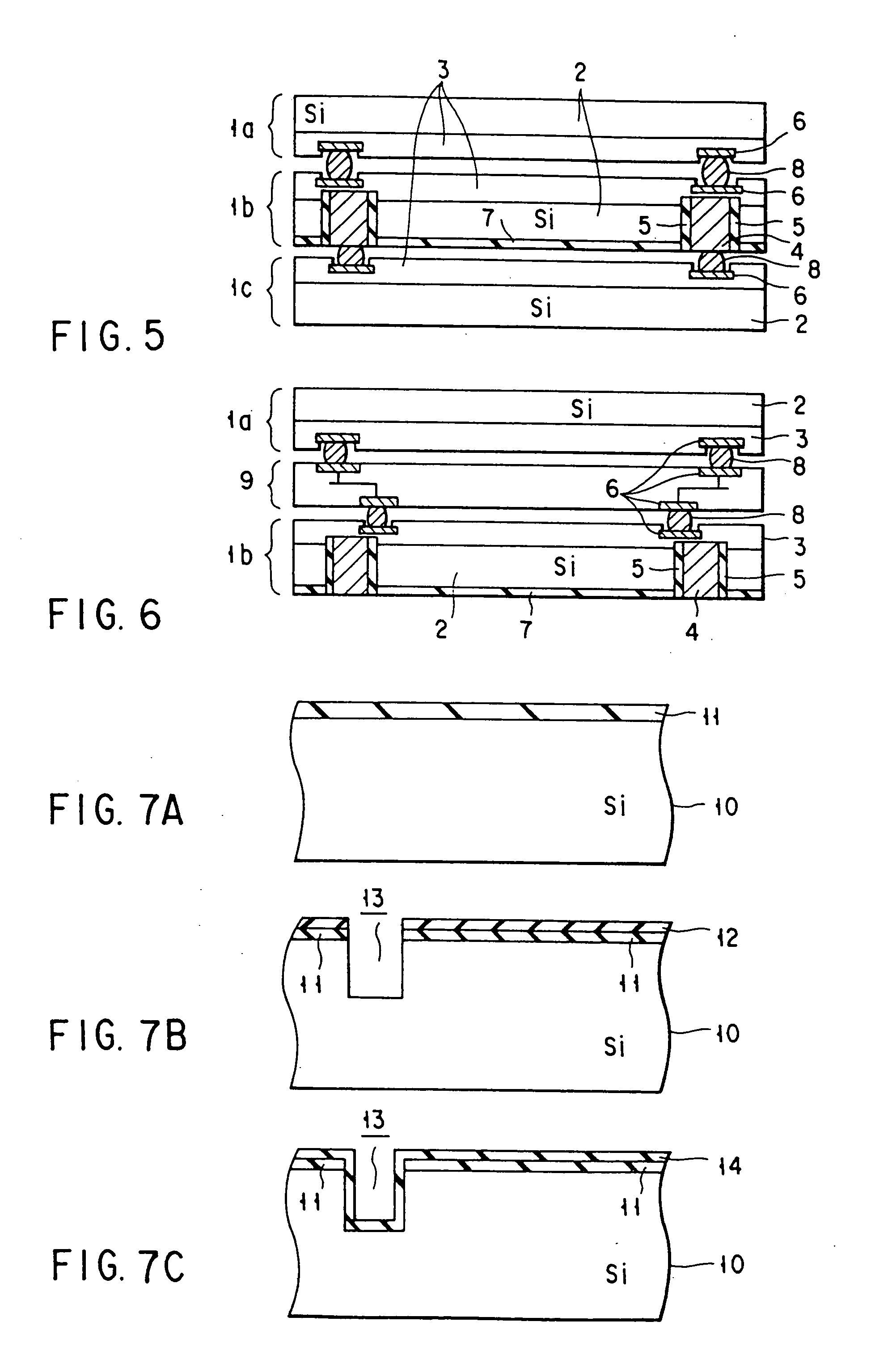 Multichip semiconductor device, chip therefor and method of formation thereof