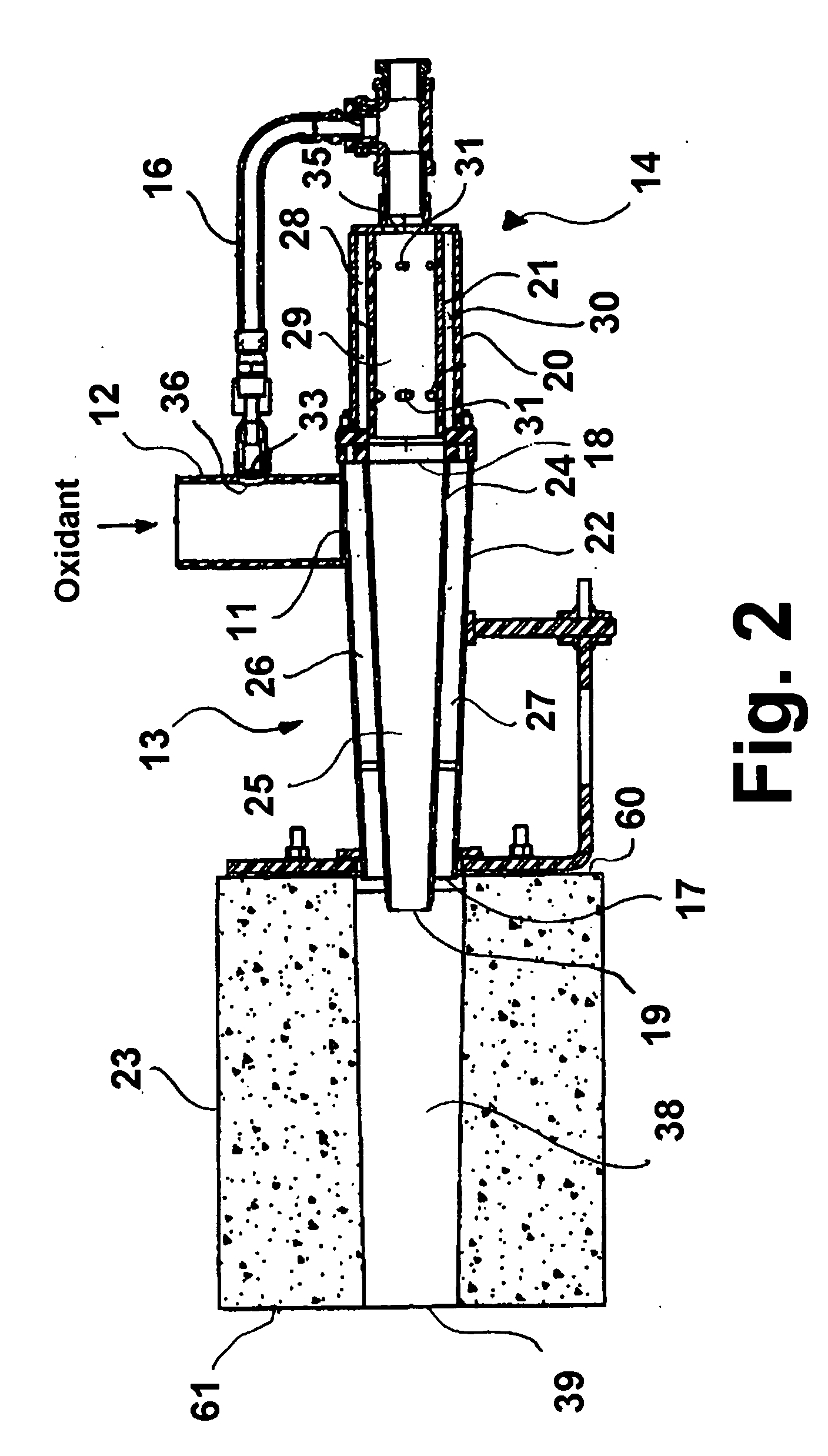 High-heat transfer low-nox combustion system