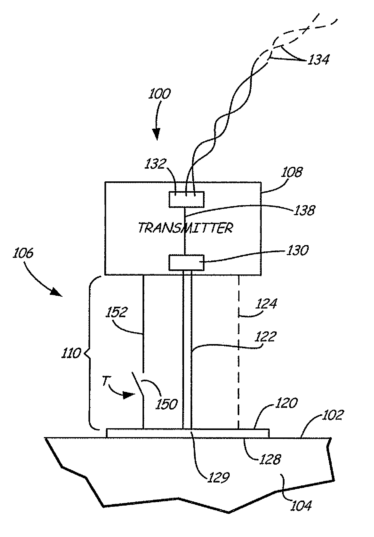 Direct mount for pressure transmitter with thermal management