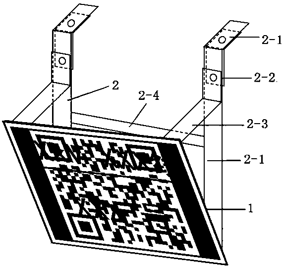 A digital transmission line pole number plate