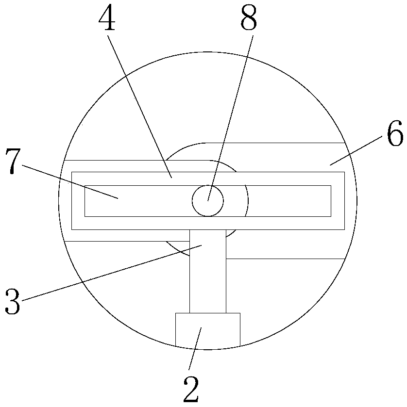 Efficient impurity removing device for coating processing