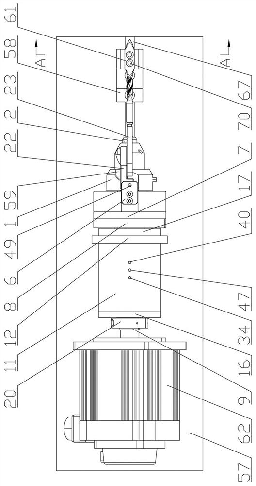 Self-centering floating drive