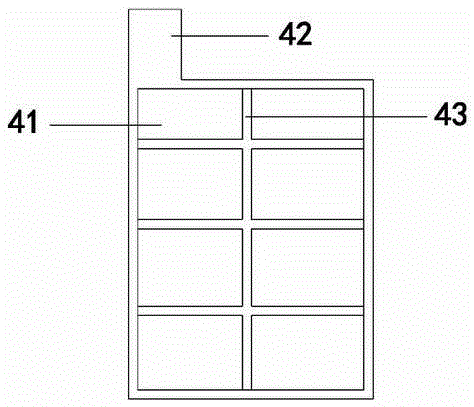 Lead powder electrochemical performance detection method based on small polar plate and test system therefor