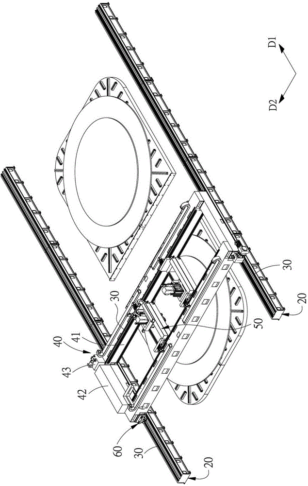 Two-stage displacement type drilling machine