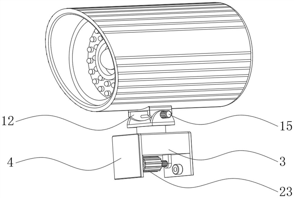 Community range anti-theft alarm device for intelligent manufacturing