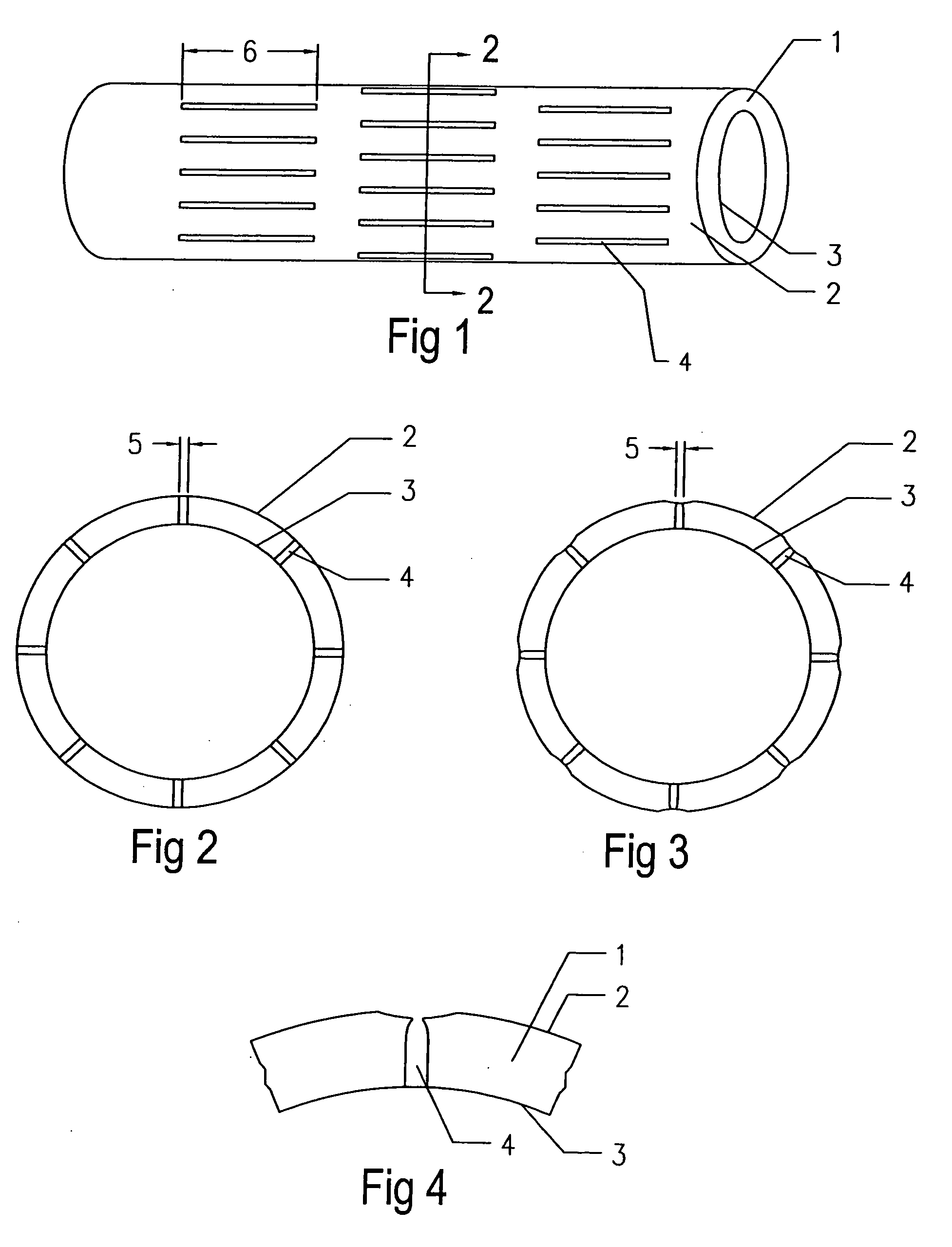 Method and apparatus to reduce the width of a slot or opening in a pipe, tube or other object