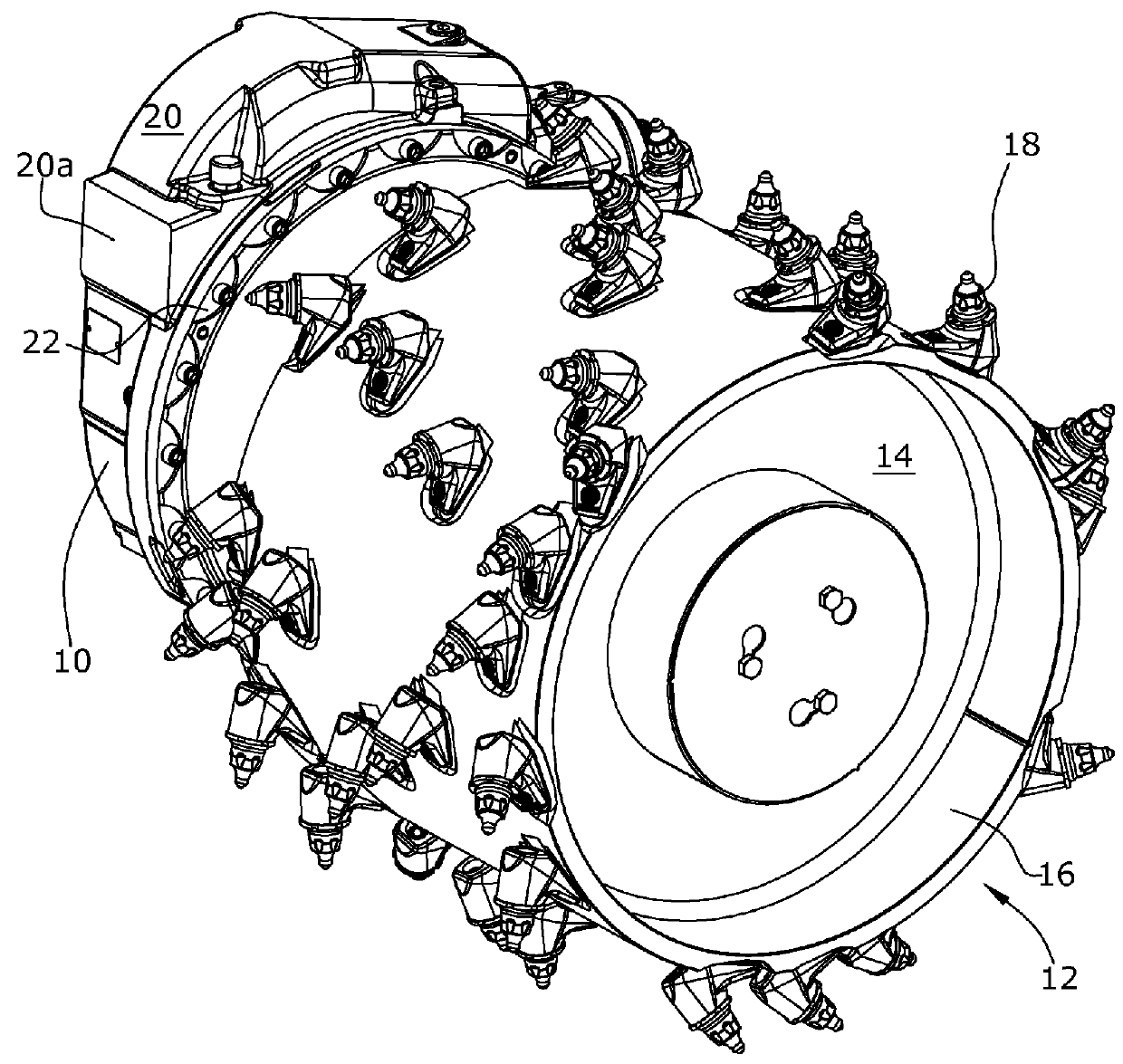 Road milling machine, in particular small milling machine, for working road surfaces