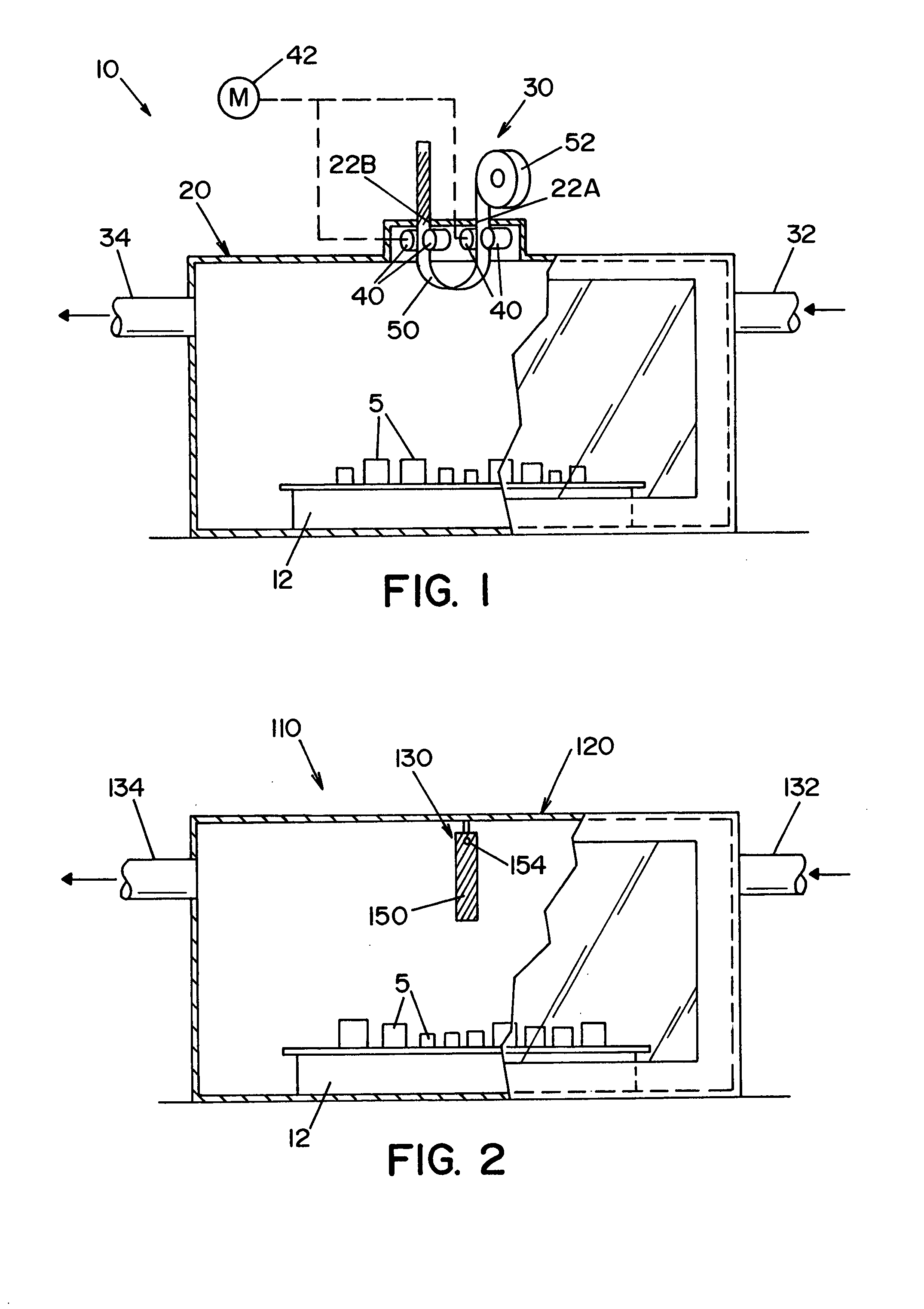 Visual detector for vaporized hydrogen peroxide