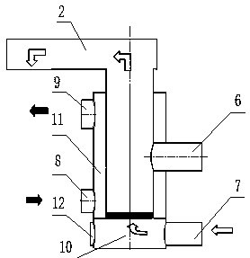 Hot air heat exchanger of biomass combustion equipment