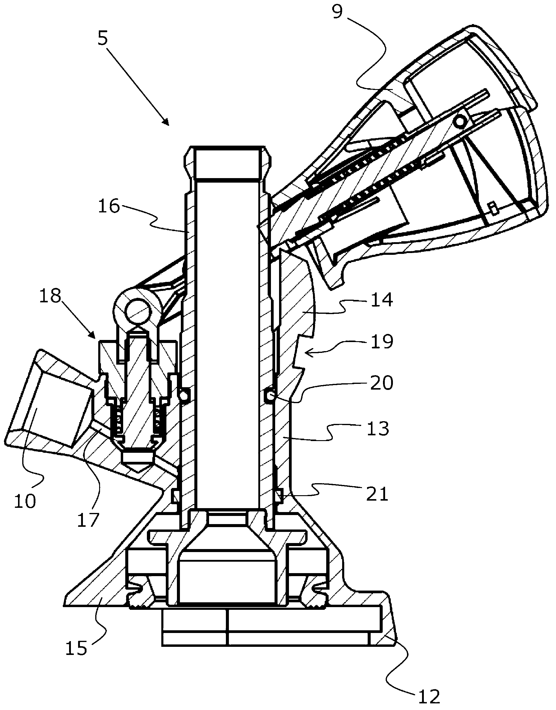 Dispense head for a dispensing system