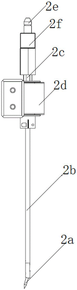 Tungsten electrode system of welding machine head