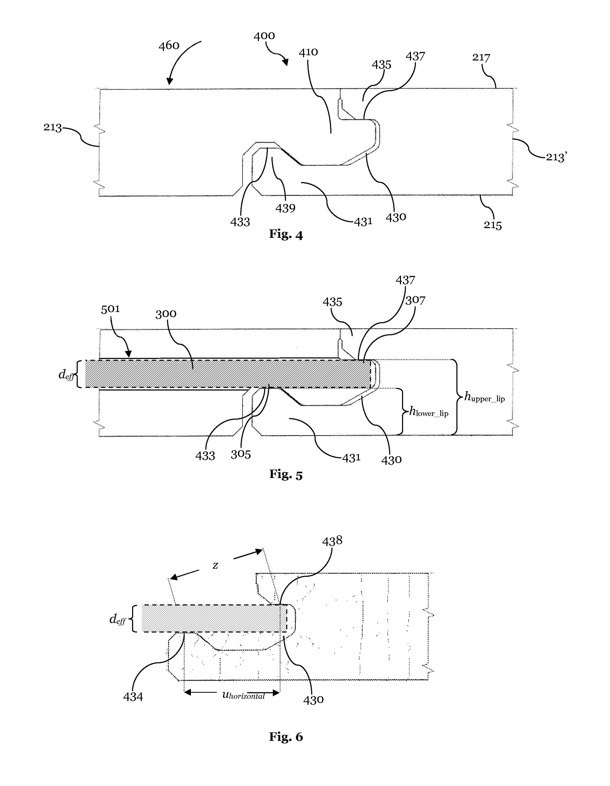 Surface covering comprising laminate panels and an extraneous locking element