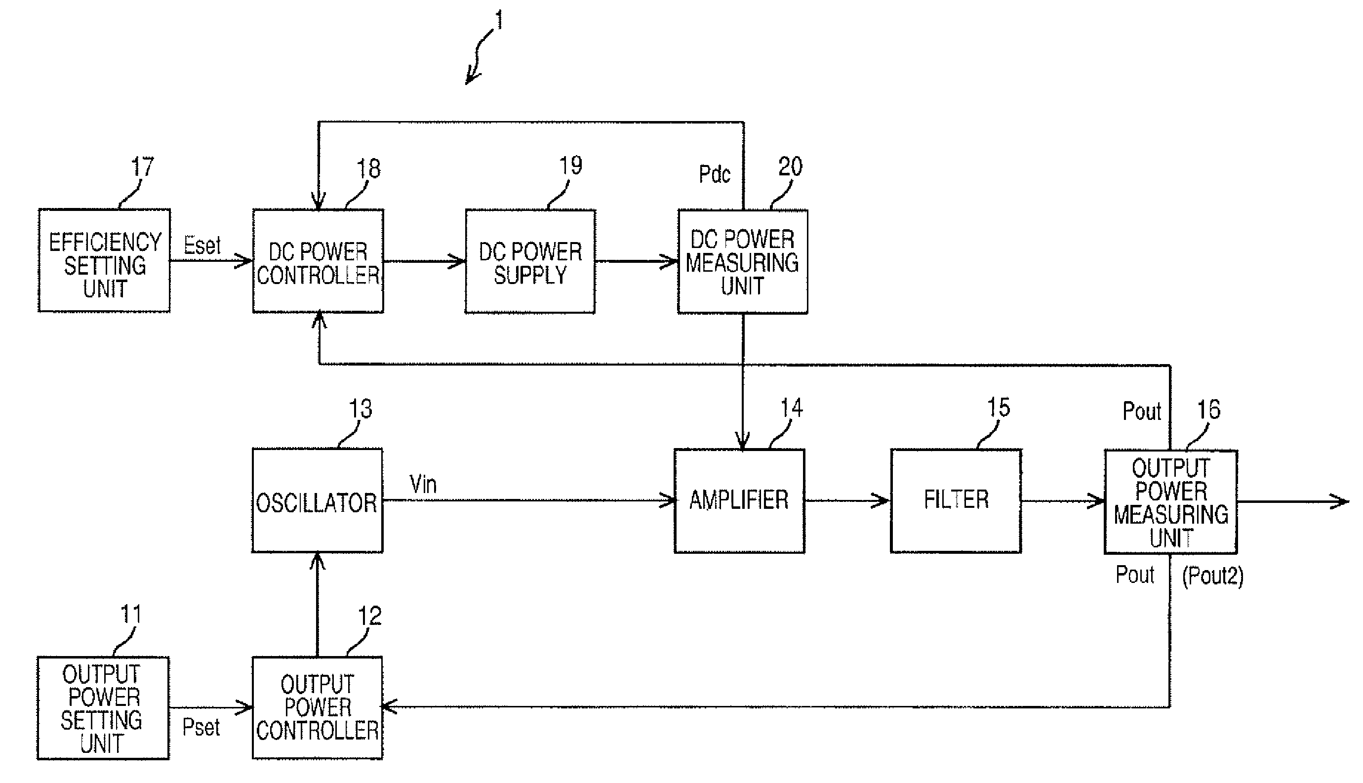 High-frequency power apparatus