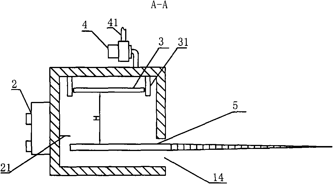 Baking channel device for embossing machine