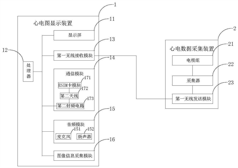 Dynamic electrocardiogram monitoring system