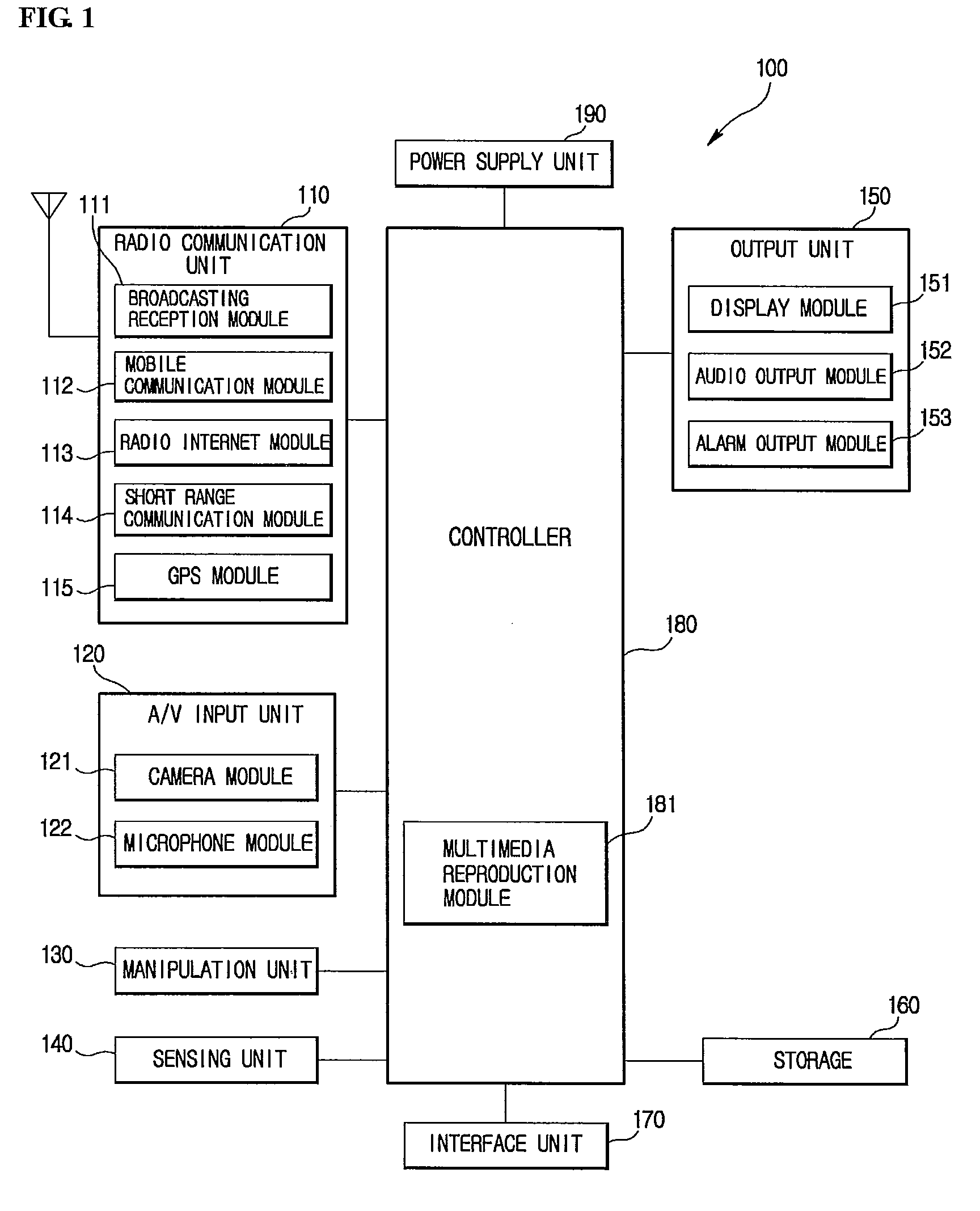 Portable terminal and driving method of the same