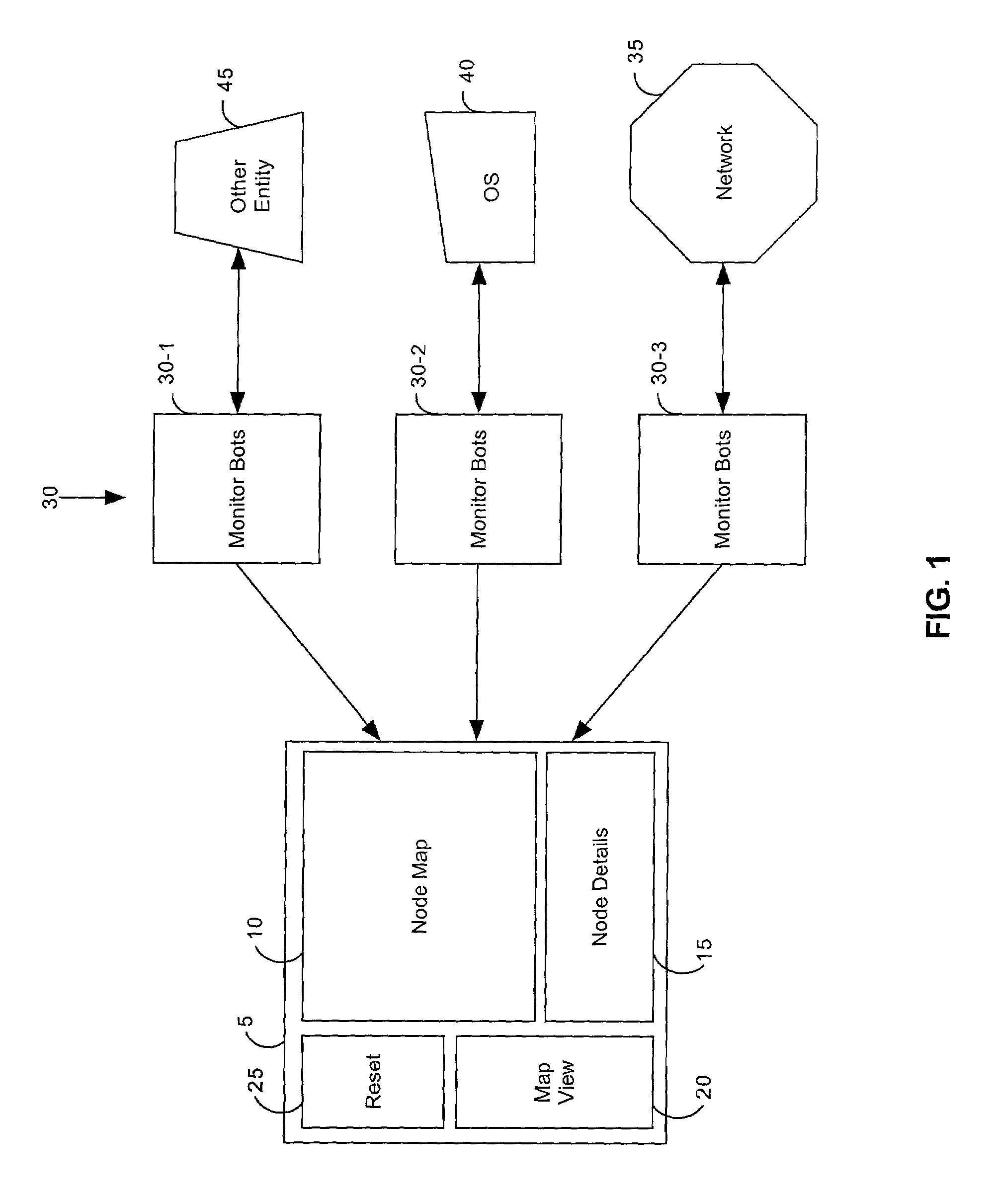 Method and apparatus for visualizing metrics in a data space