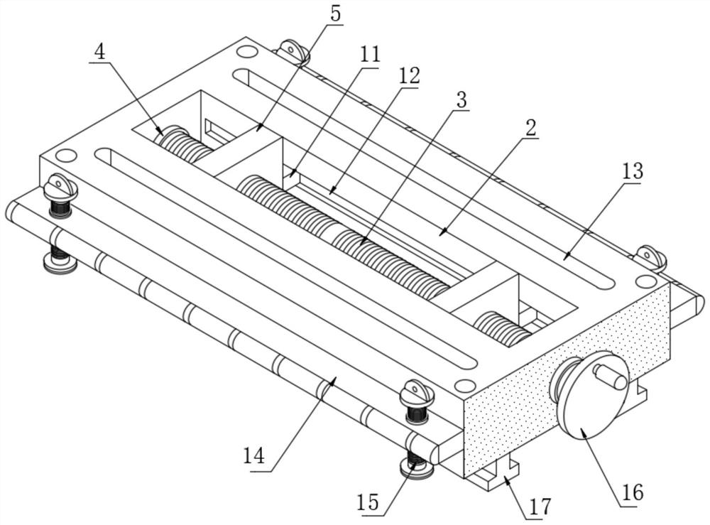 Workpiece multi-stage positioning device applied to numerical control milling machine