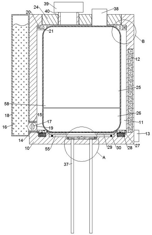 A pressure vessel anti-corrosion performance testing equipment