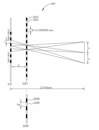 Three-dimensional picture plane display method and device thereof