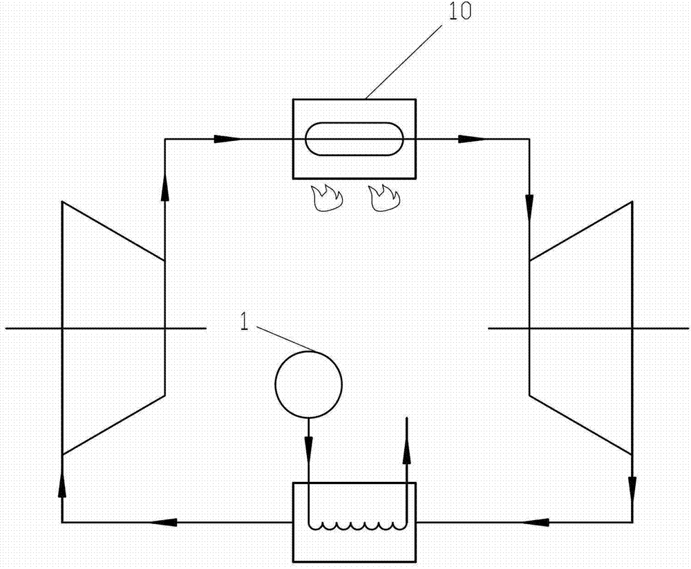 Low temperature cold source heat engine